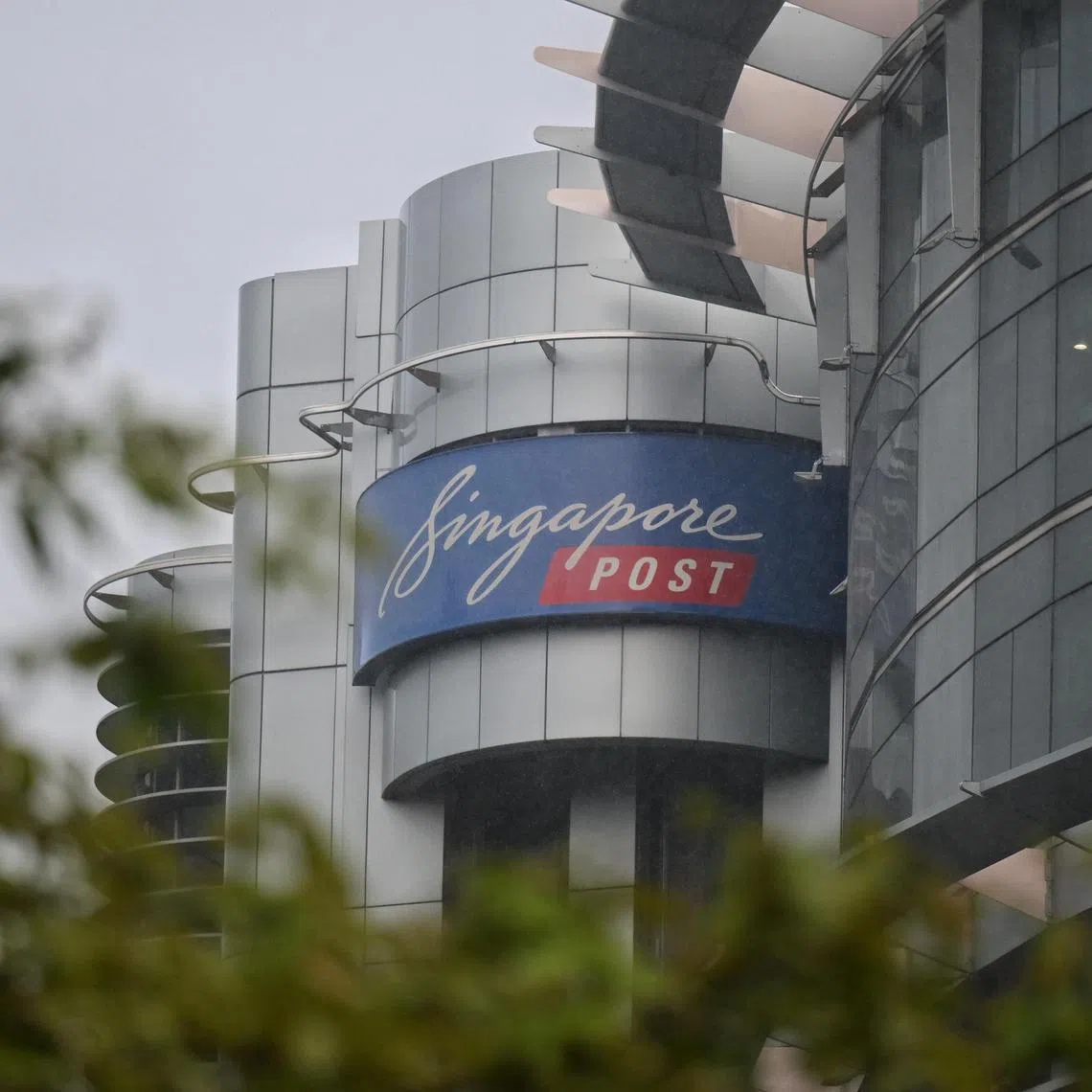 Generic picture of the SingPost logo at SingPost centre on Dec 23, 2024.