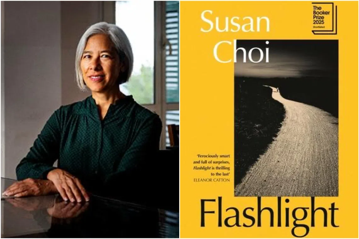 American writer Susan Choi’s sweeping family saga Flashlight is shortlisted for the Booker Prize 2025.