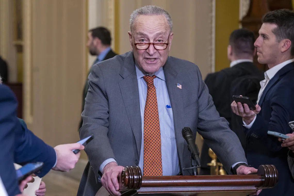 Senators aim to get something done as soon as they get back from the festive break, said Senate Democratic Leader Chuck Schumer.