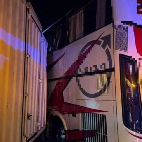 The incident occurred near Sungai Buaya, heading towards Rawang.