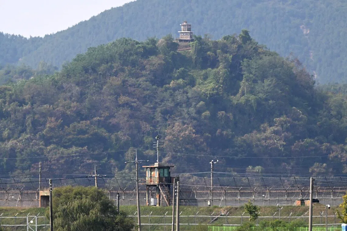 North Korea has denied being behind the explosion that injured three soldiers in September inside the Demilitarised Zone.