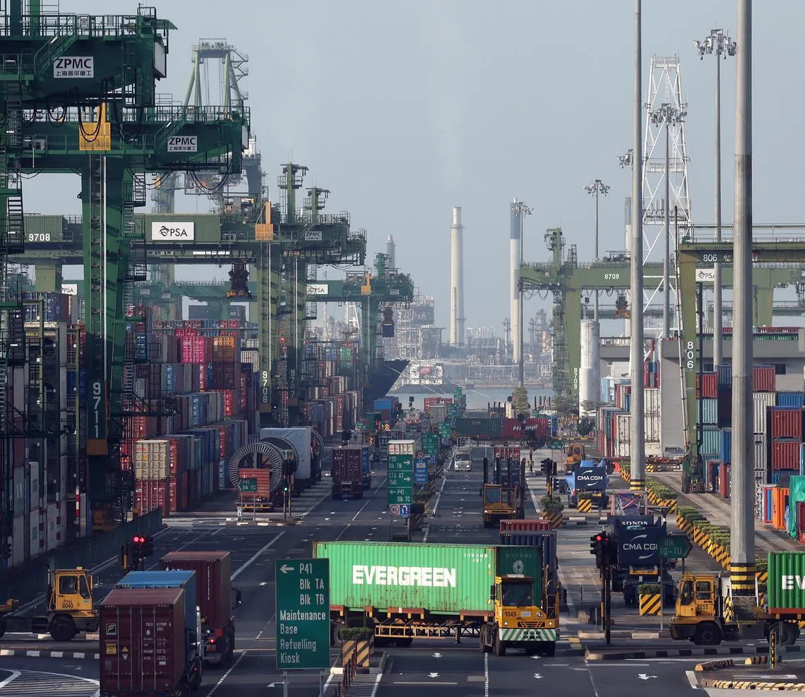 On May 16, Deputy Prime Minister Gan Kim Yong reported progress on trade talks with the US.