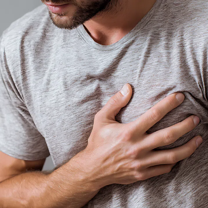 The risk of a heart attack triples within the first few weeks after a Covid-19 infection, the study suggested.