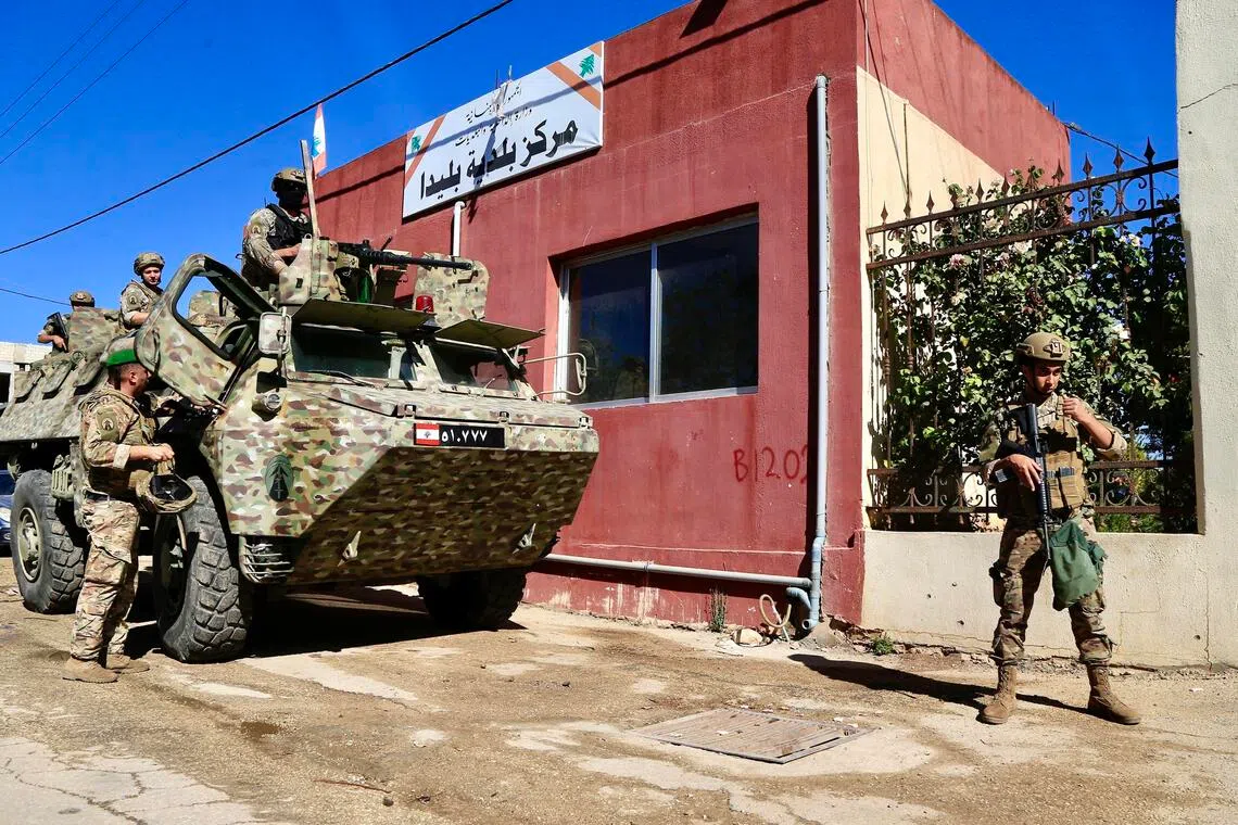 The warning came a day after the Lebanese Health Ministry reported four people killed in an Israeli air strike. 