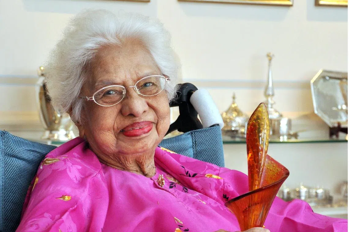 Pioneering activist for Muslim women’s rights Khatijun Nissa Siraj, who is also a Singapore Women’s Hall of Fame inductee, died on Tuesday. She was 97.