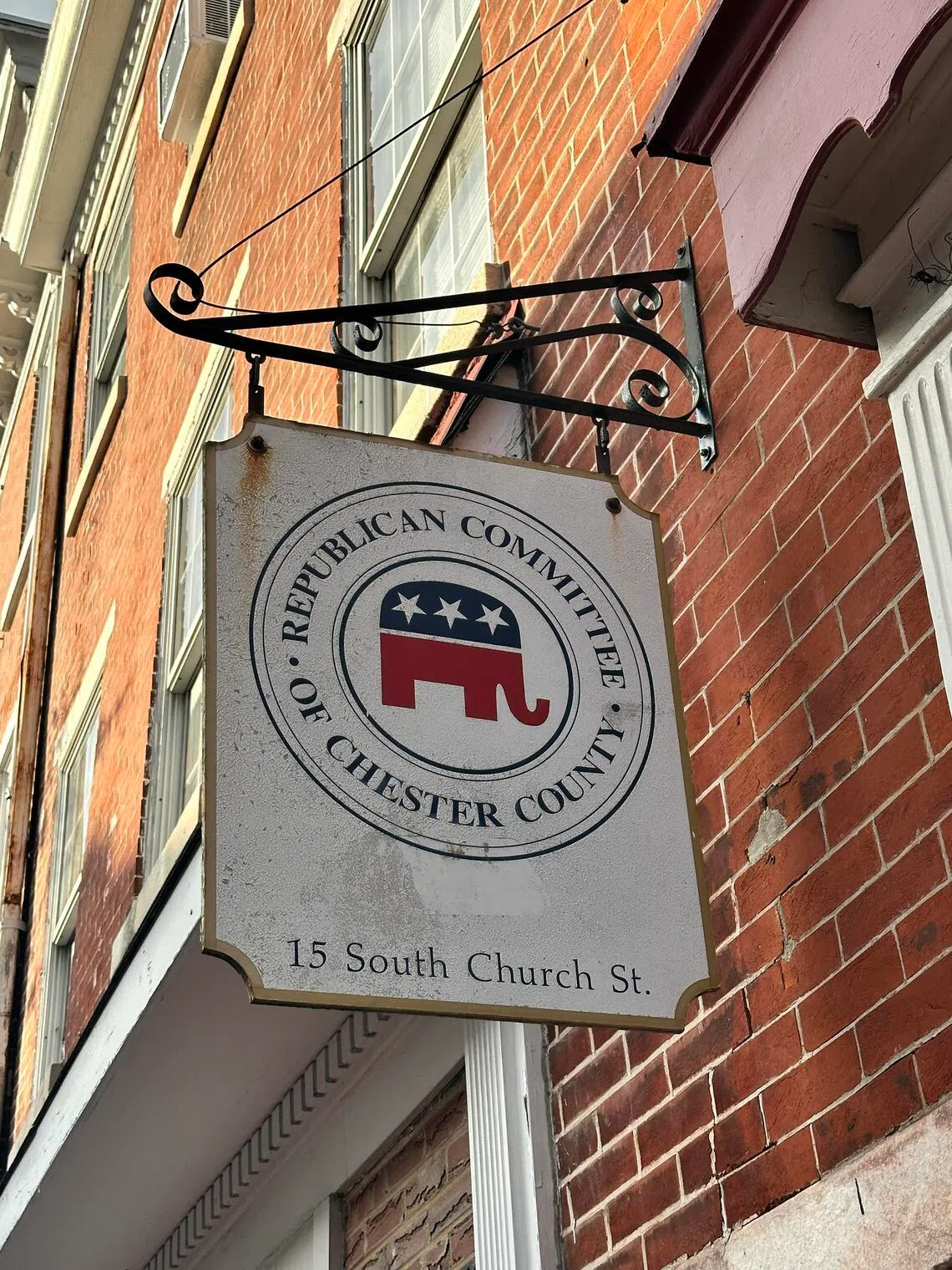 The Republican Party office in Chester County which is part of Pennsylvania’s 6th congressional district.