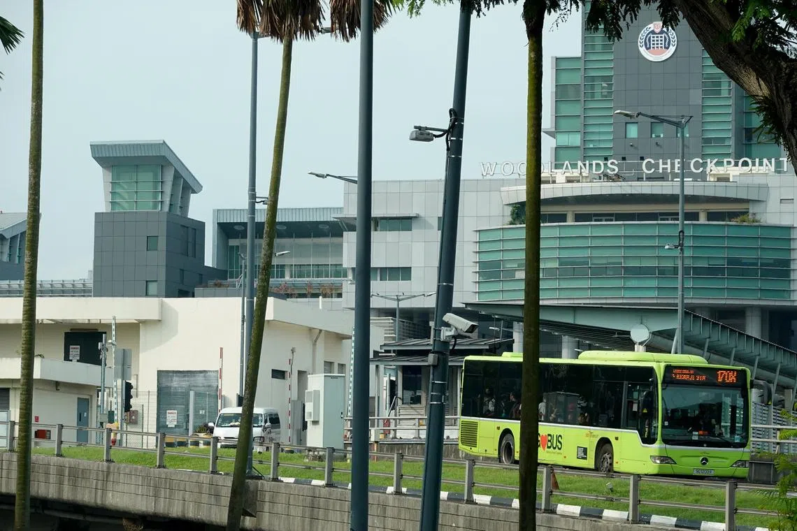 Delays at Malaysia’s Johor checkpoint on Feb 25 caused by system failure that disabled all autogates