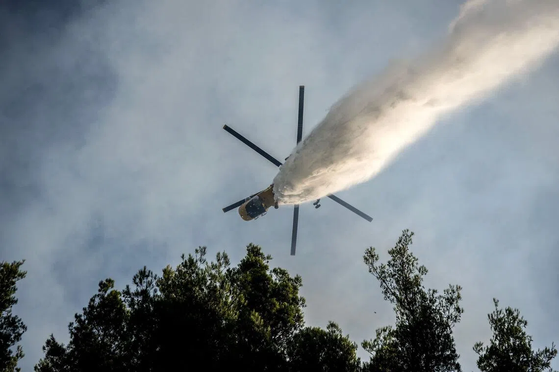 Greece is now grappling with a second consecutive week of wildfires.