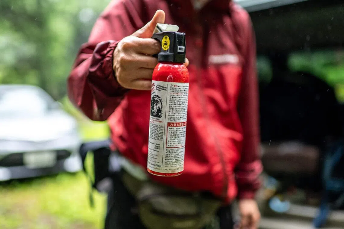Japan releases bear spray manufacturing guidelines