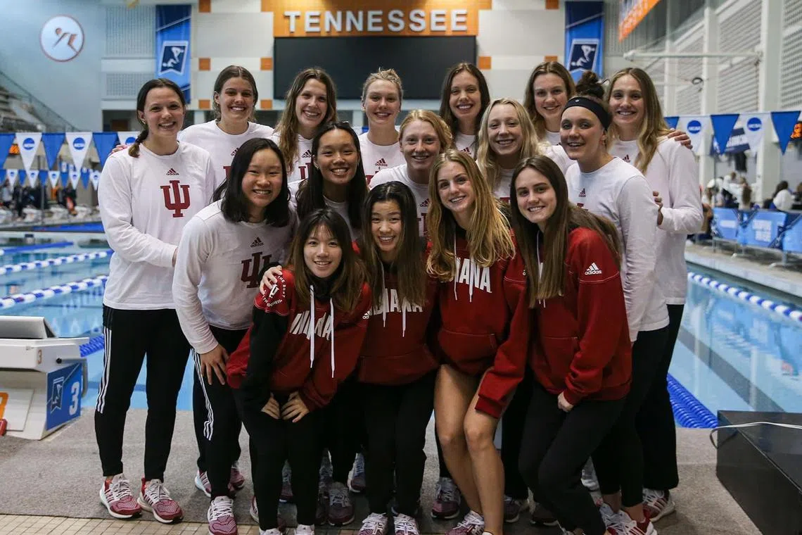 At the 2023 NCAA Women’s Swimming and Diving Championships in March, Gan won a silver medal in the 1,650-yard freestyle with a time of 15min 46.28sec.