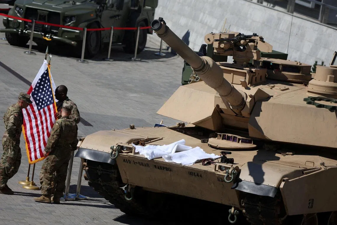 Depleted uranium shells can be fired from US Abrams tanks, which are expected be delivered to Ukraine in the coming weeks.