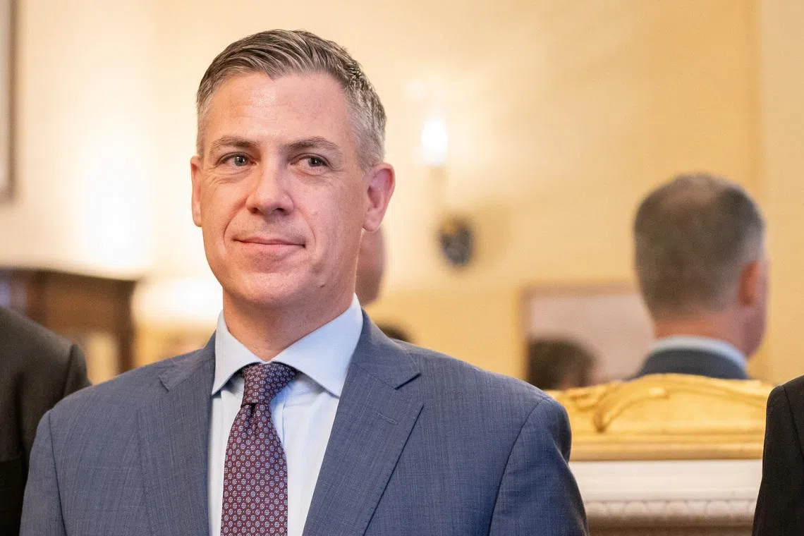 US Senator Jim Banks calls for Taiwan's parliament to pass a stalled special defence budget.