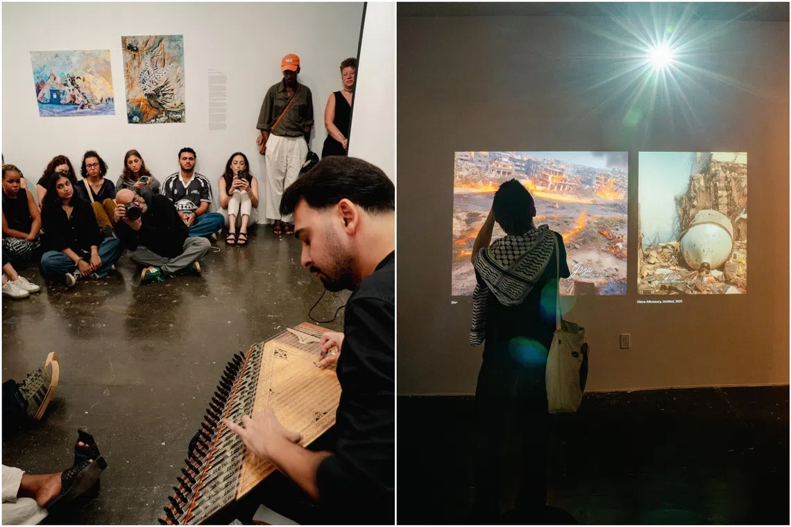 The Gaza Biennale forges partnerships with local curators and institutions in various cities to present the works.