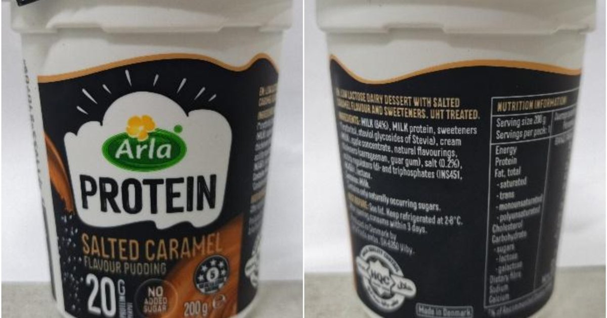 Arla protein pudding recalled over glass risk | The Straits Times