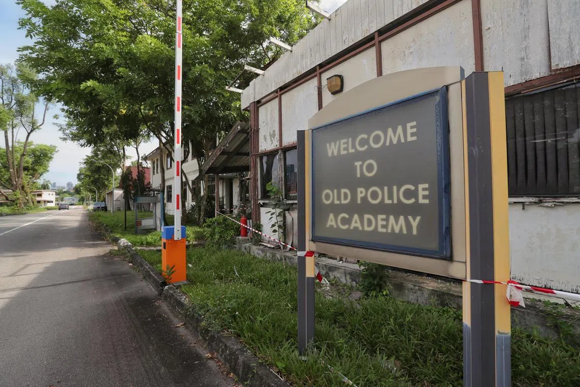 The Old Police Academy was vacated in December 2005 and has not been used since then.