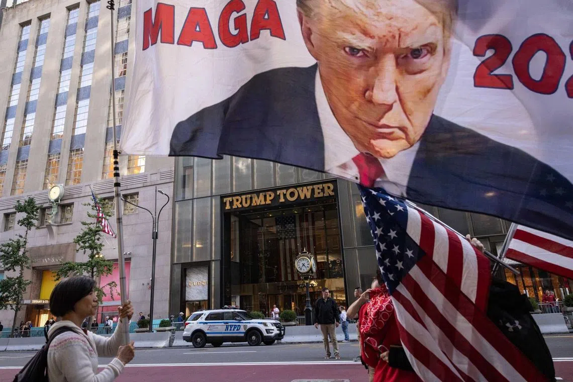 Among the prized assets Donald Trump stands to lose is Trump Tower in New York.