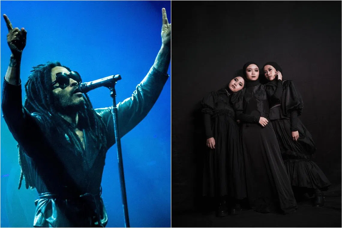 The Formula One Singapore Airlines Singapore Grand Prix 2024 from Sept 20 to 22 once again boasts acts that cater to a wide range of music fans.