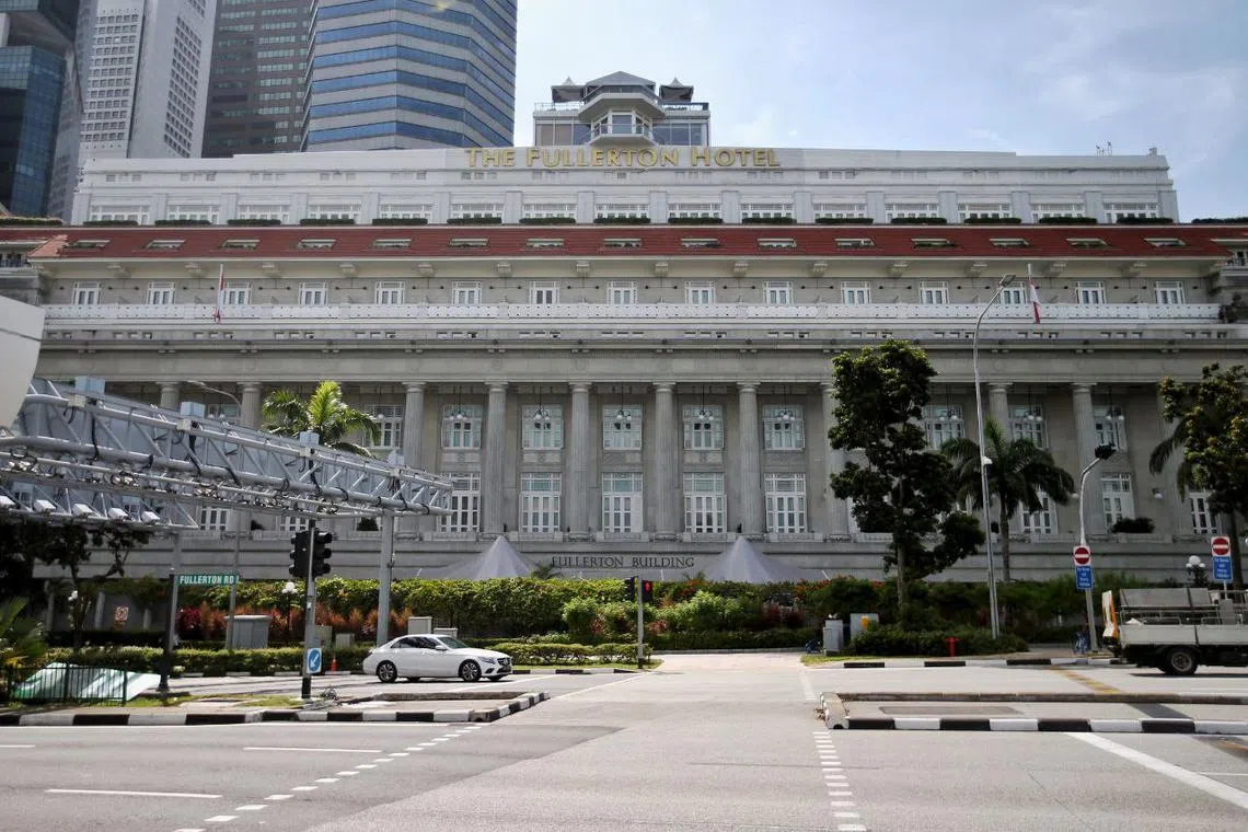 The Fullerton Hotel Singapore is among seven properties that are part of The Fullerton Heritage precinct, which won the inaugural Legacy Award.