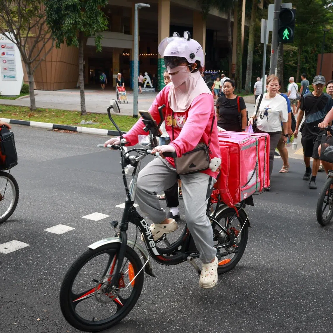 The full-time role is currently limited to bicycle and electric bicycle users.