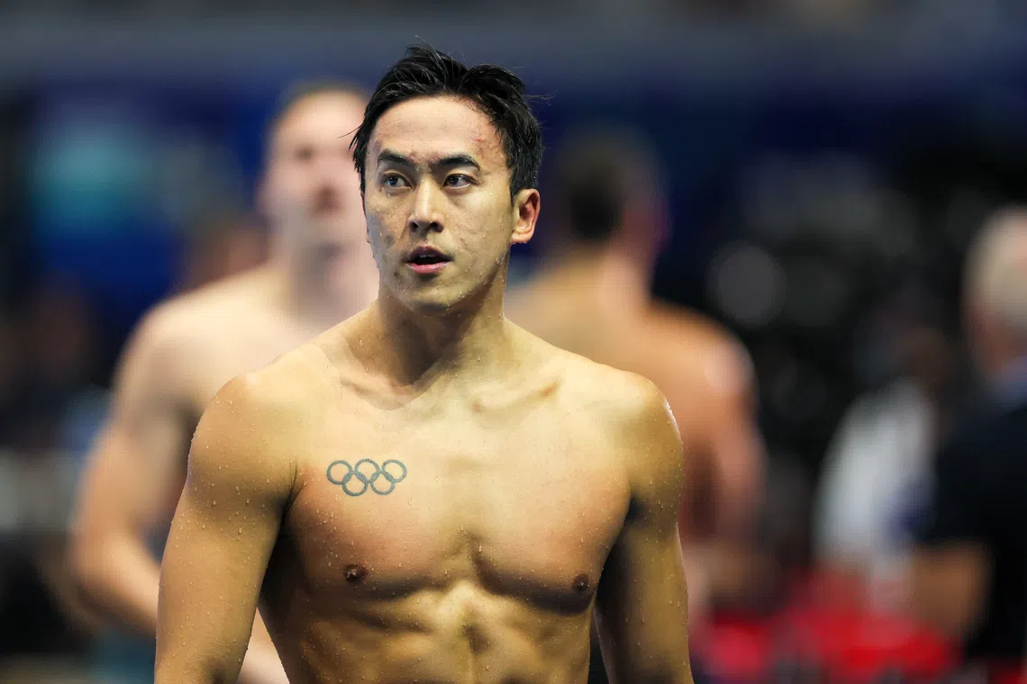 Quah Zheng Wen is among the swimmers in action on the first day of the swimming competition at the SEA Games on Dec 10.