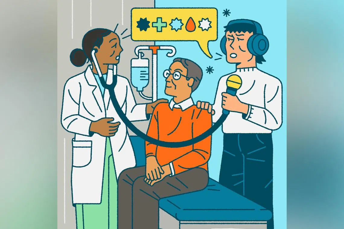 The dynamic in the exam room is changing as more people show up ready to talk about what they have heard on podcasts.