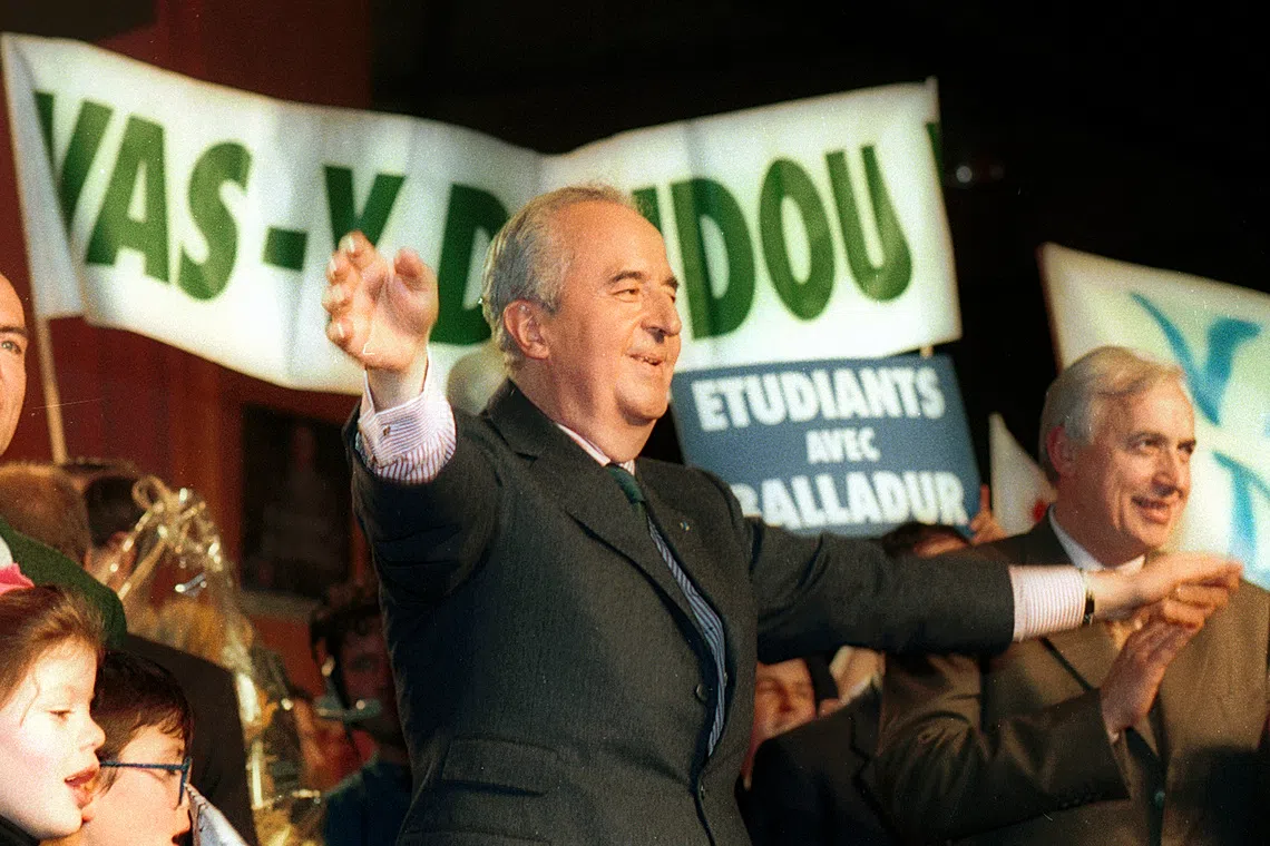Former French Prime Minister Edouard Balladur, technocrat who feuded with Chirac, dies at 97
