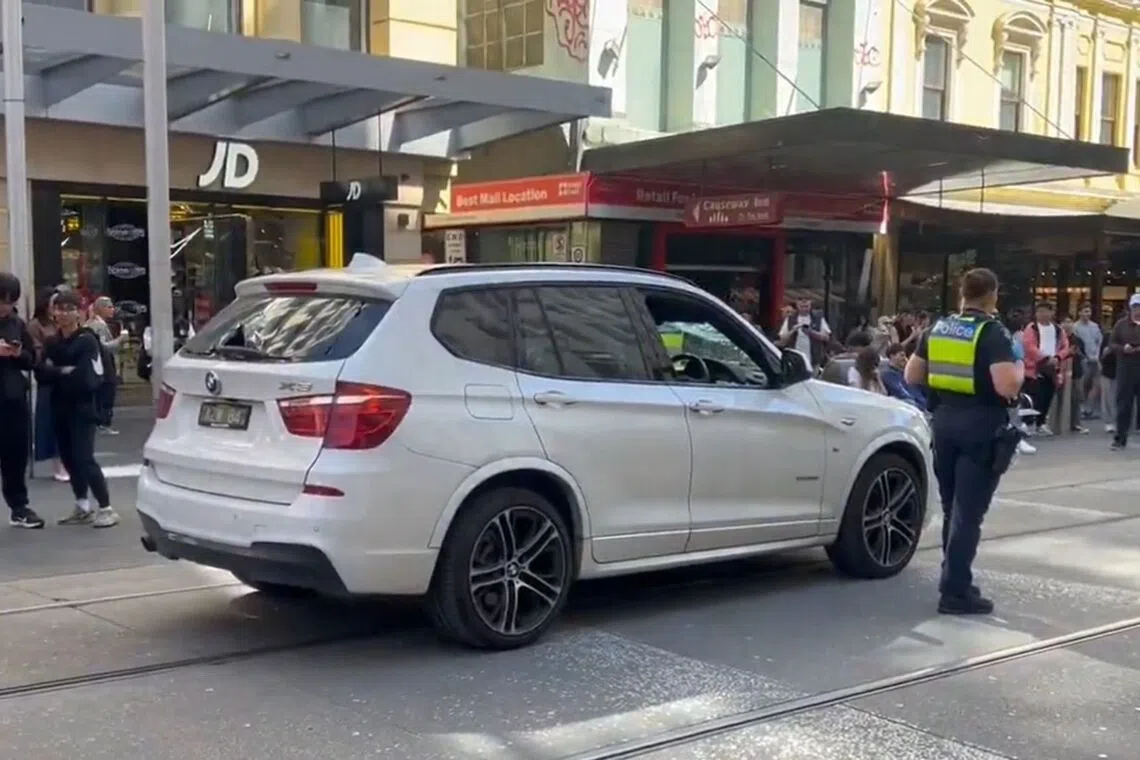 The incident sent jitters through the city because it occurred in the same part of Melbourne as a deadly rampage in 2017 that killed five.