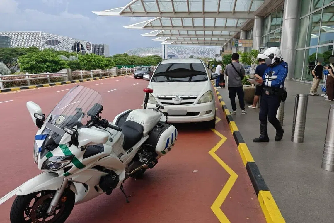 Seven drivers were caught offering illegal ride-hailing services  in a week-long enforcement operation.