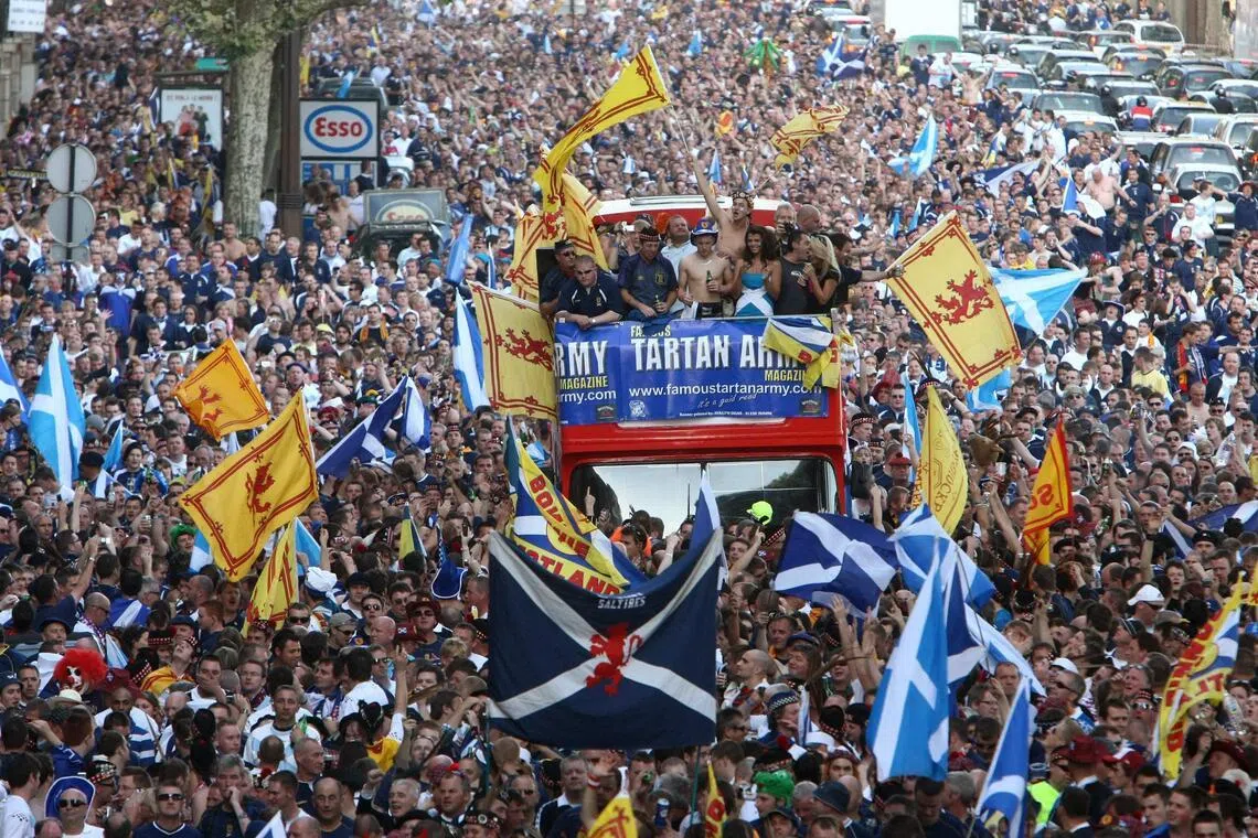 Scotland’s Tartan Army to bring ‘the party’ on World Cup return