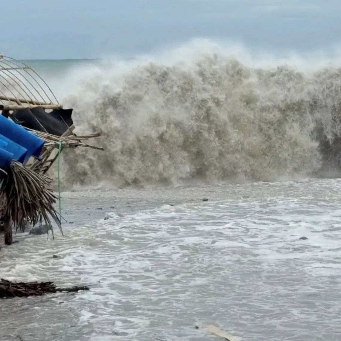 Typhoon Fung-Wong has now moved over the West Philippine Sea and was packing maximum sustained winds of 150kmh.