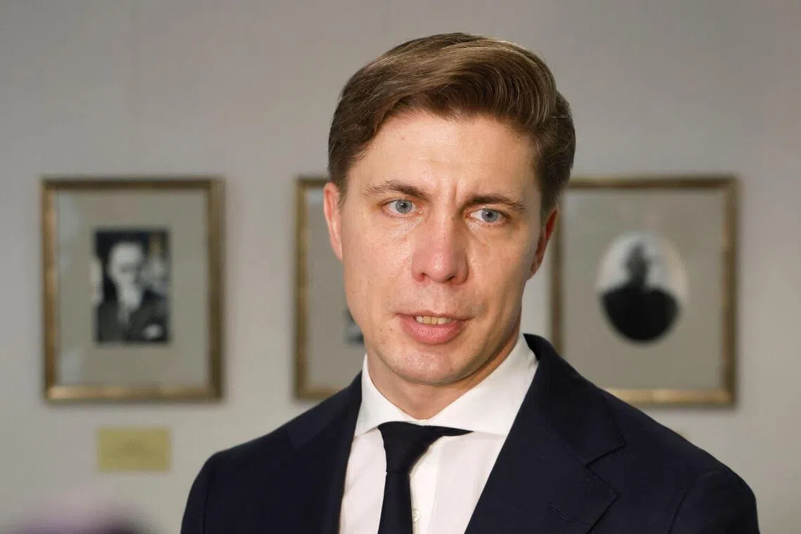 New Lithuanian Prime Mindaugas Sinkevicius is seeking to repair relations with China.