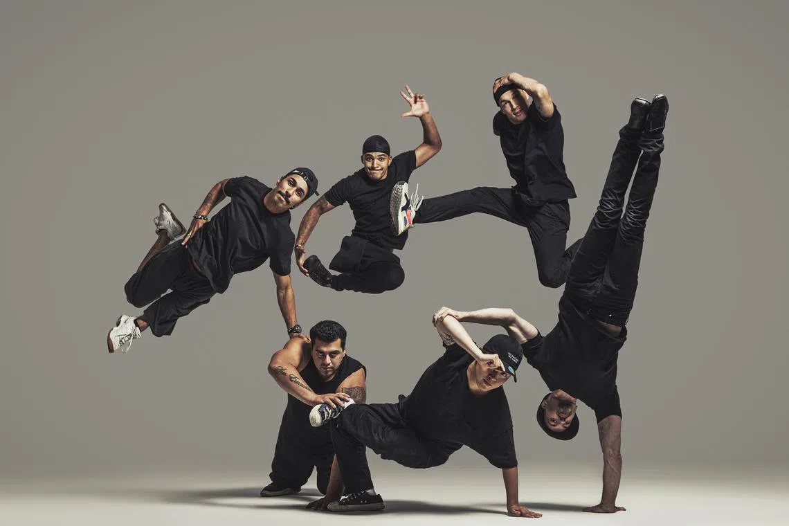 Breakdance crew Ill-Abilities will perform as part of da:ns focus at the Esplanade. 