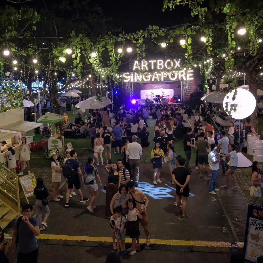 Outdoor market Artbox Singapore in 2019. The rise of pop-ups coincided with a cultural shift away from ownership-based consumption.