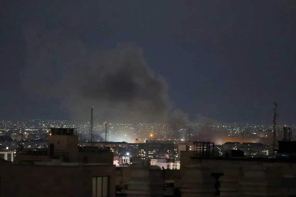 Israel hits Iran naval research site, fresh blasts rattle Tehran