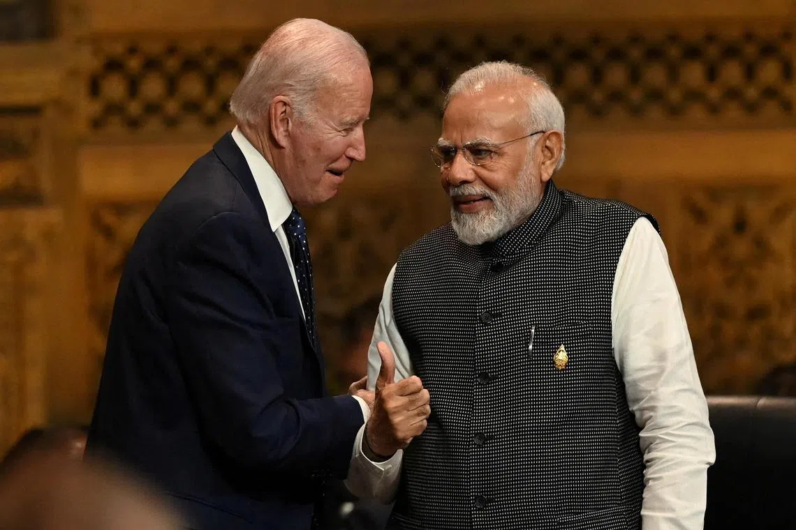 US President Joe Biden is expected to meet Indian Prime Minister Narendra Modi in Australia.