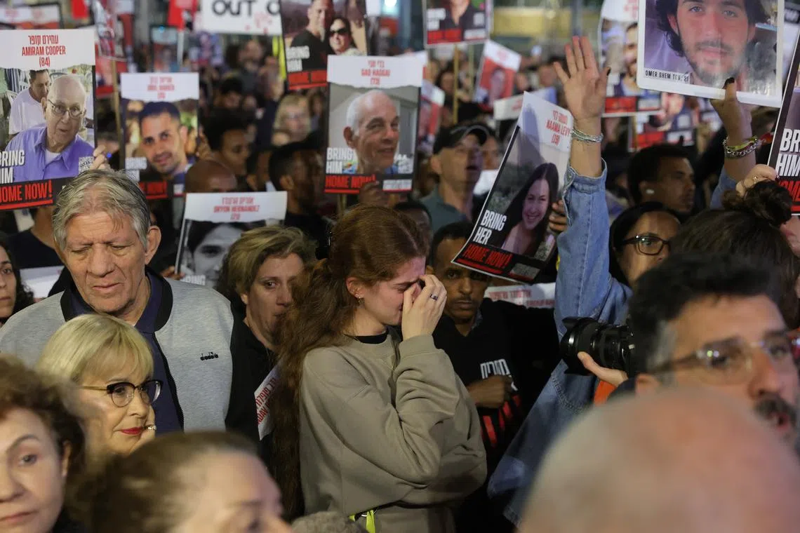 Israel on Dec 9 said 137 captives remained in the Palestinian territory.