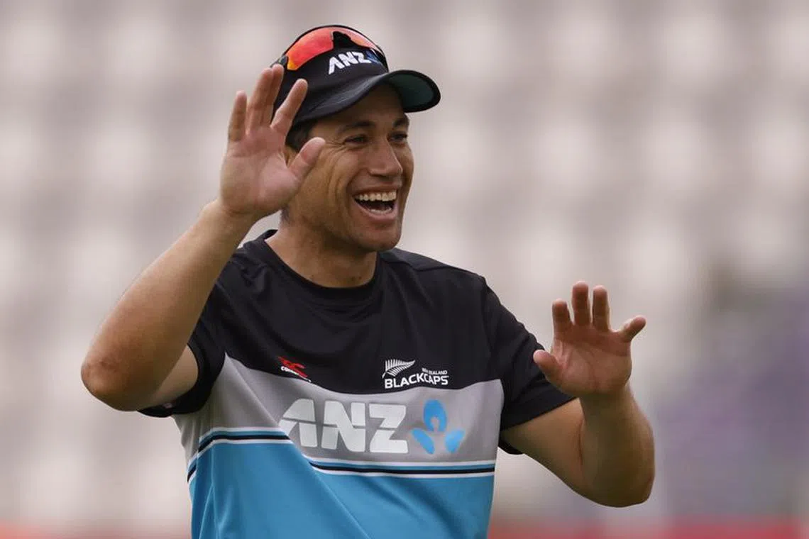 FILE PHOTO: Cricket - ICC World Test Championship Final - New Zealand practice - Rose Bowl, Southampton, Britain - June 17, 2021 New Zealand's Ross Taylor during practice Action Images via Reuters/John Sibley/File Photo