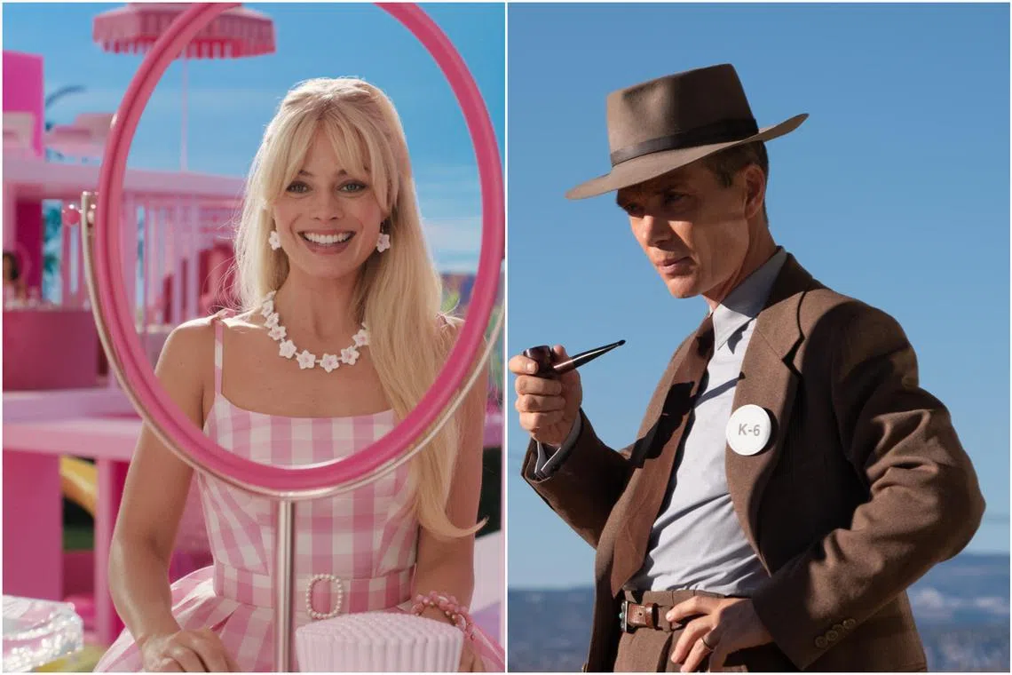 Barbie claimed nine nods, including best drama, while Oppenheimer earned eight nominations, including best drama and best director.