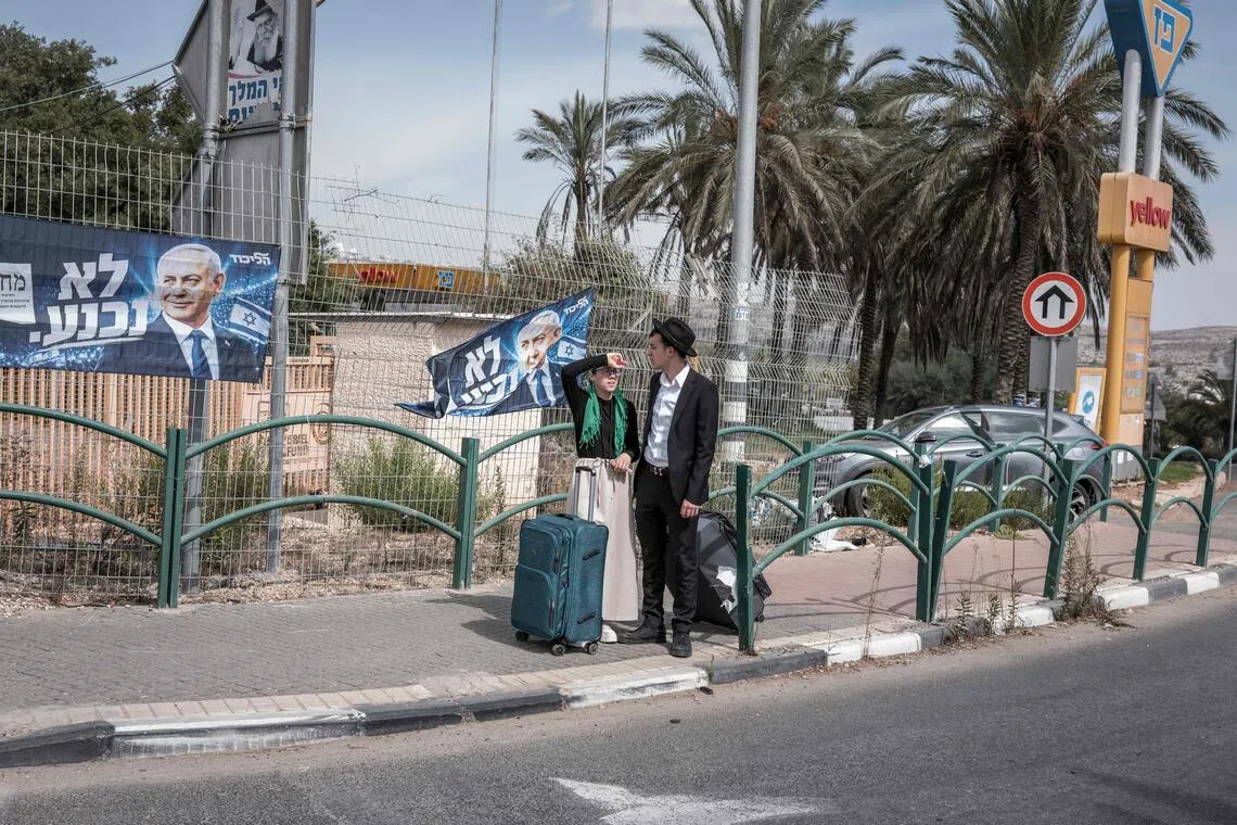 Israel is one of a handful of democracies that does not allow citizens to vote if they are abroad.