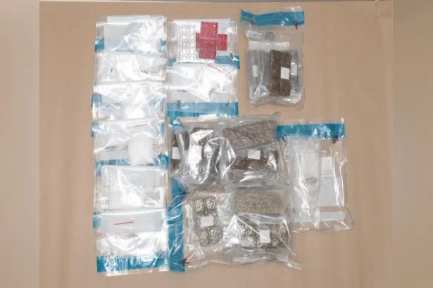 The drugs are estimated to be worth more than $68,000.