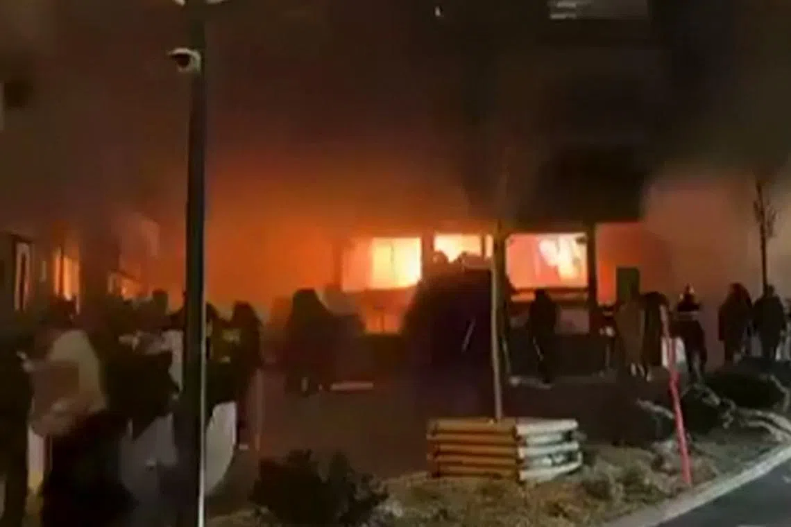 A blaze that erupted early on Jan 1 at a bar in the Swiss ski resort of Crans-Montana killed 40 people, including six Italian nationals.