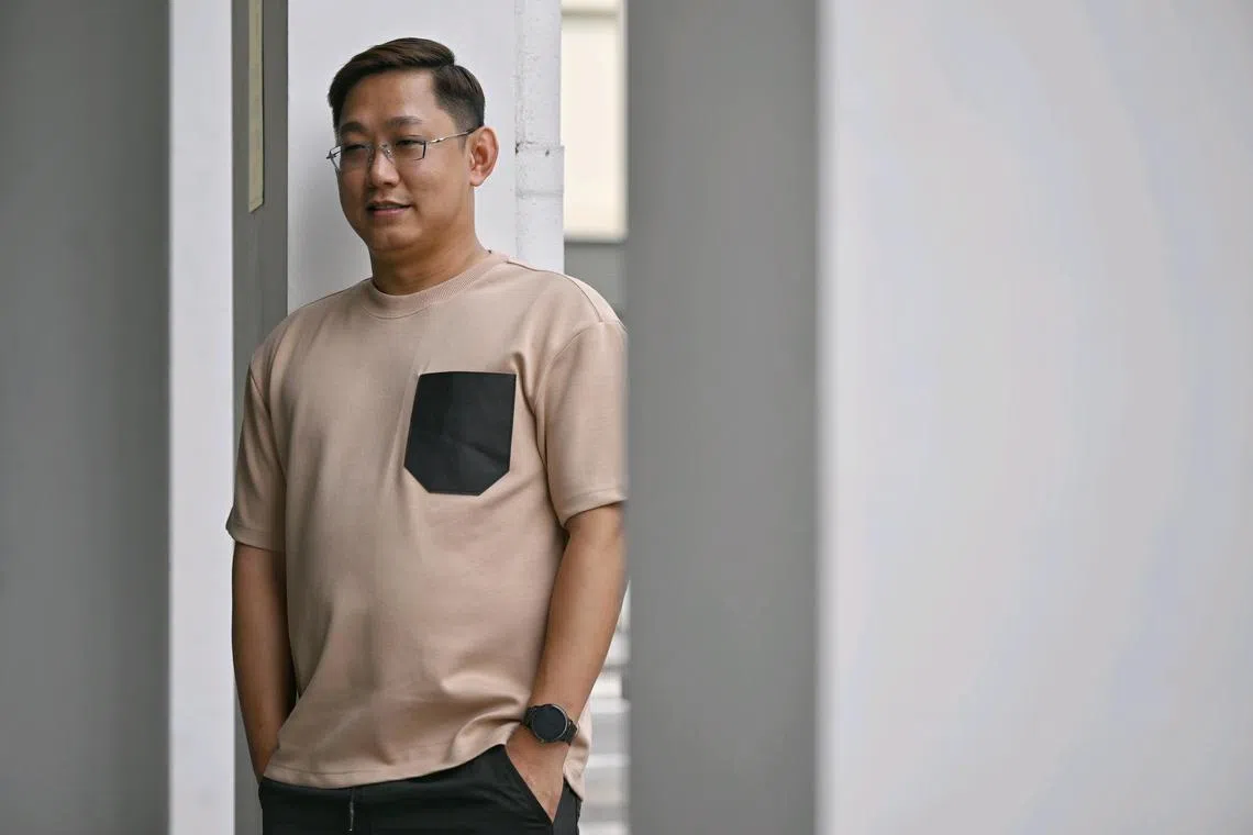 Mr Sunny Swee, 42, private tutor and educator at prison school, on Dec 4, 2024.