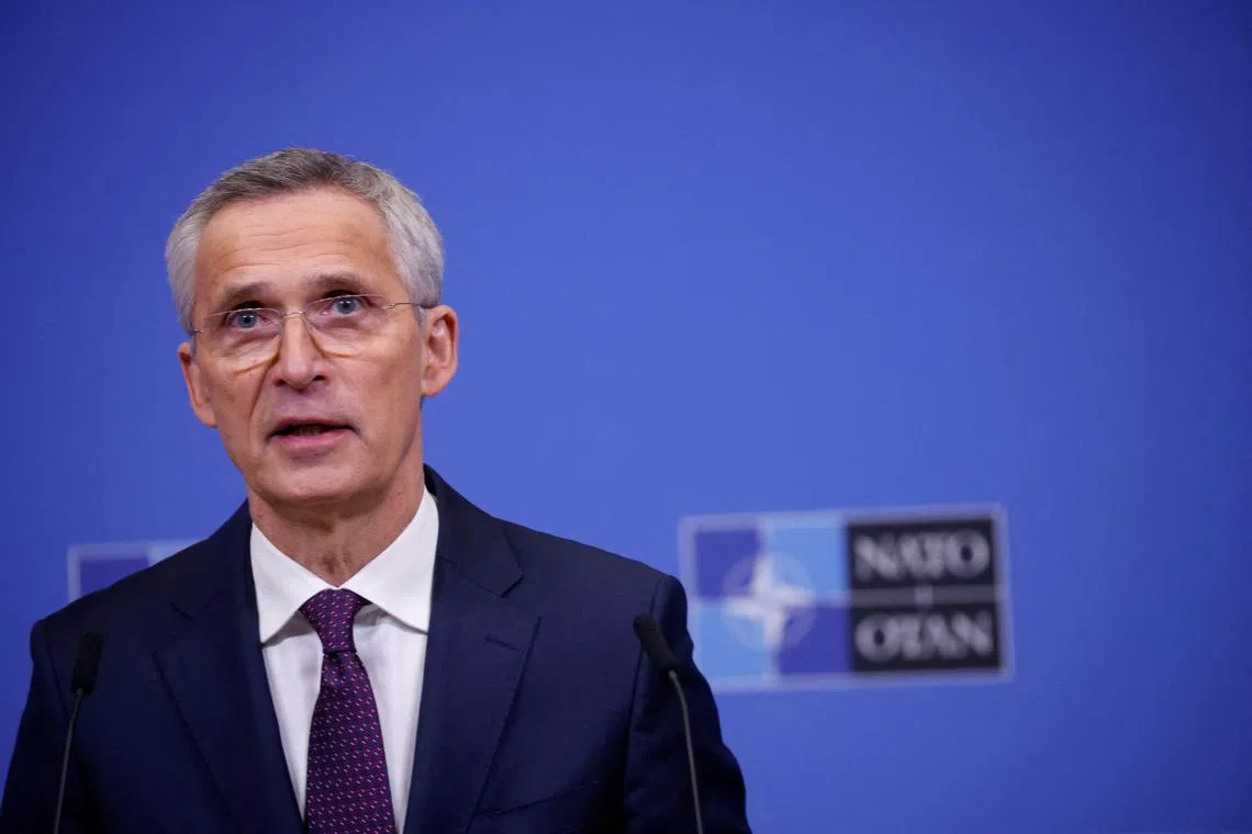 Nato Secretary-General Jens Stoltenberg said China was a member of the UN Security Council and that Russia’s war against Ukraine violated the UN Charter.
