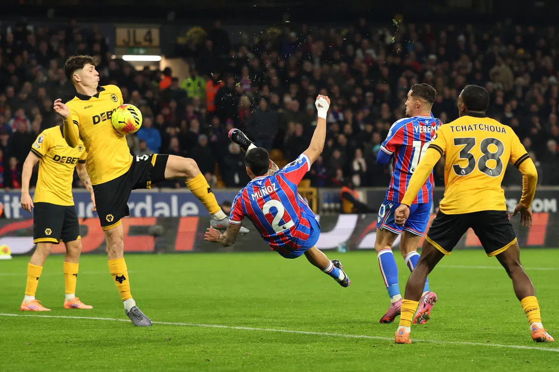 Edwards reign at Wolves begins with home loss to Palace | The Straits Times