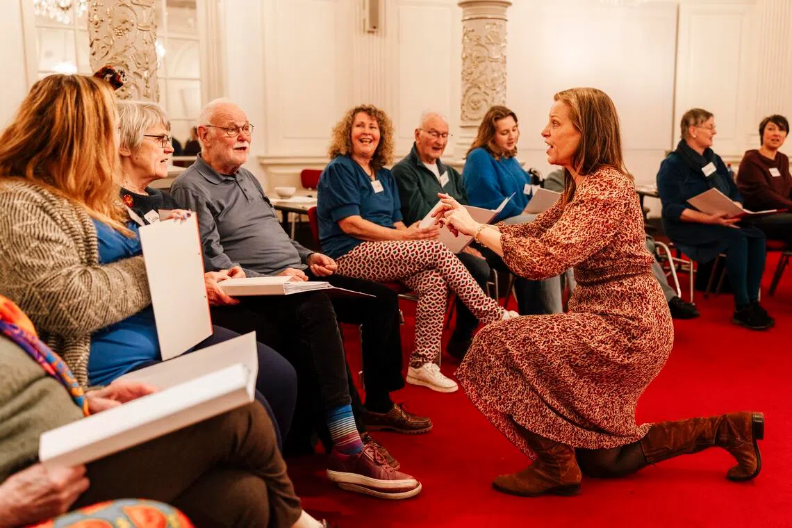 Music as medicine: Memory and speech are their everyday struggles – then they get to sing