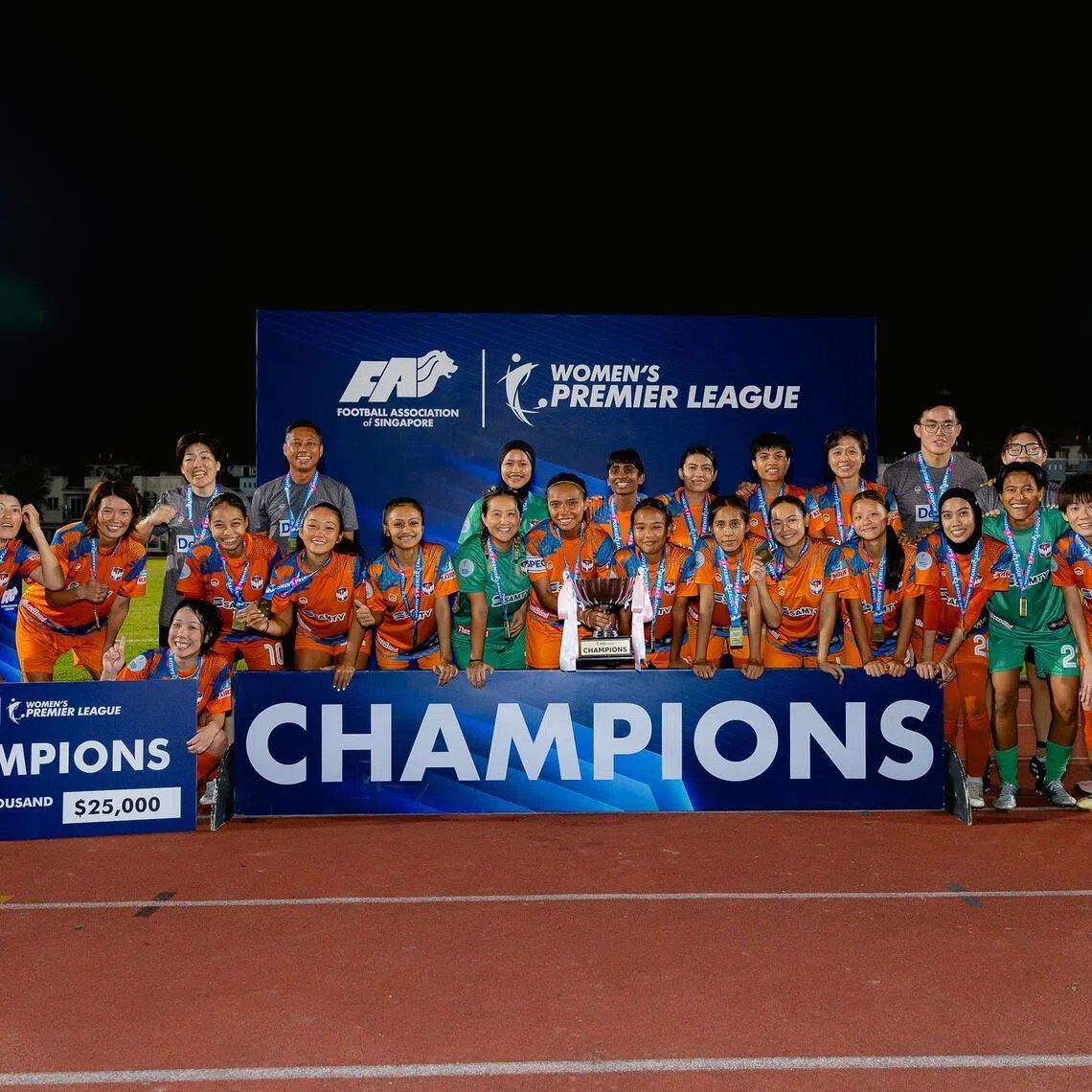 FC Jurong will make their AFC Women’s Champions League preliminary-stage debut after winning Singapore’s Women’s Premier League in 2025, when they were known as Albirex Niigata.