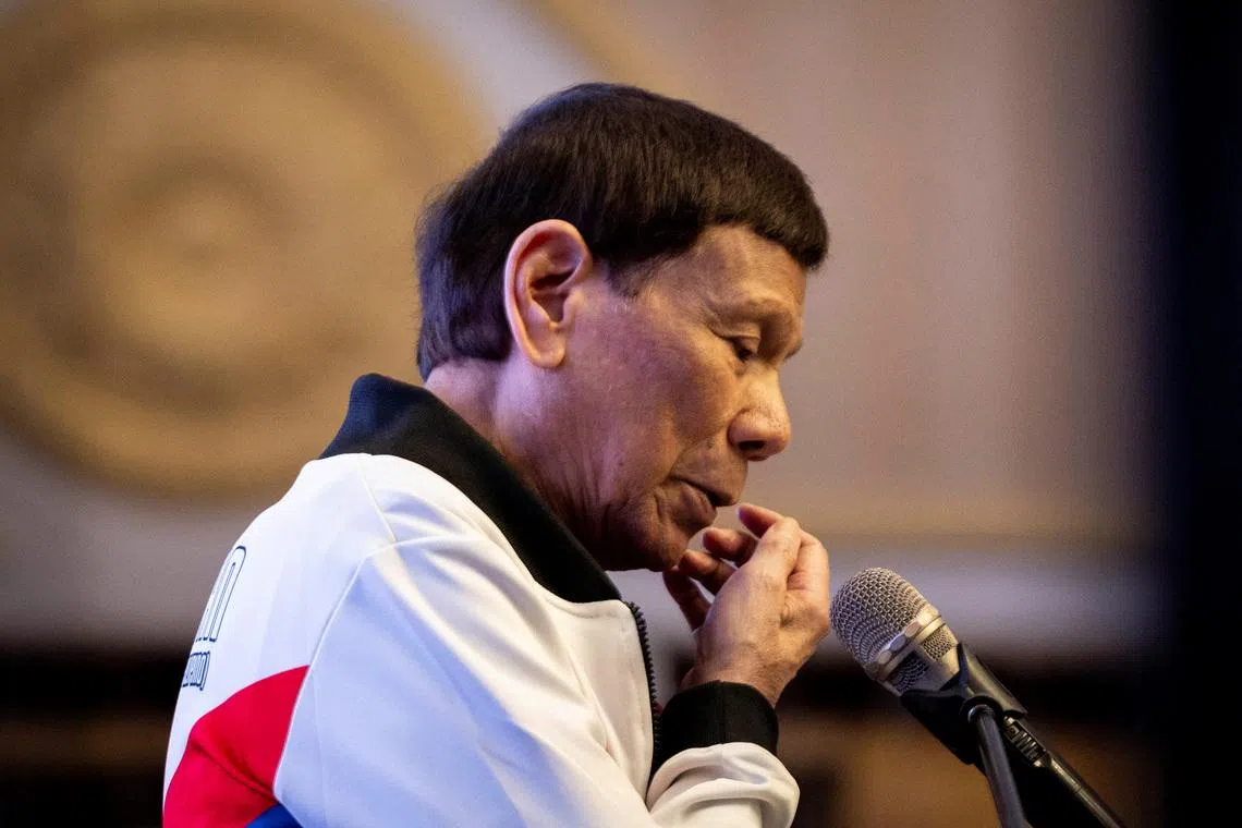 The “confirmation of charges” hearing, taking place over four days, will determine whether there is enough evidence against former Philippine president Rodrigo Duterte to proceed to a trial.