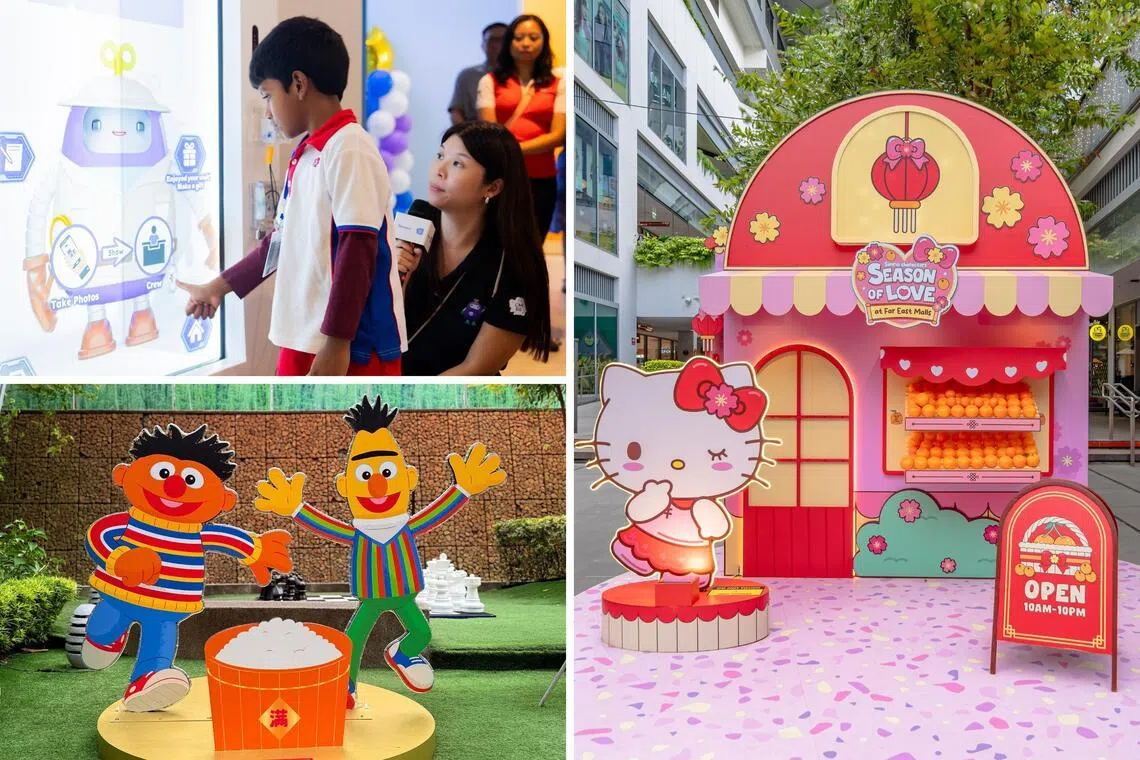 Chinese New Year with Sanrio, Sesame Street; WonderBot 2.0 at Children’s Museum S’pore