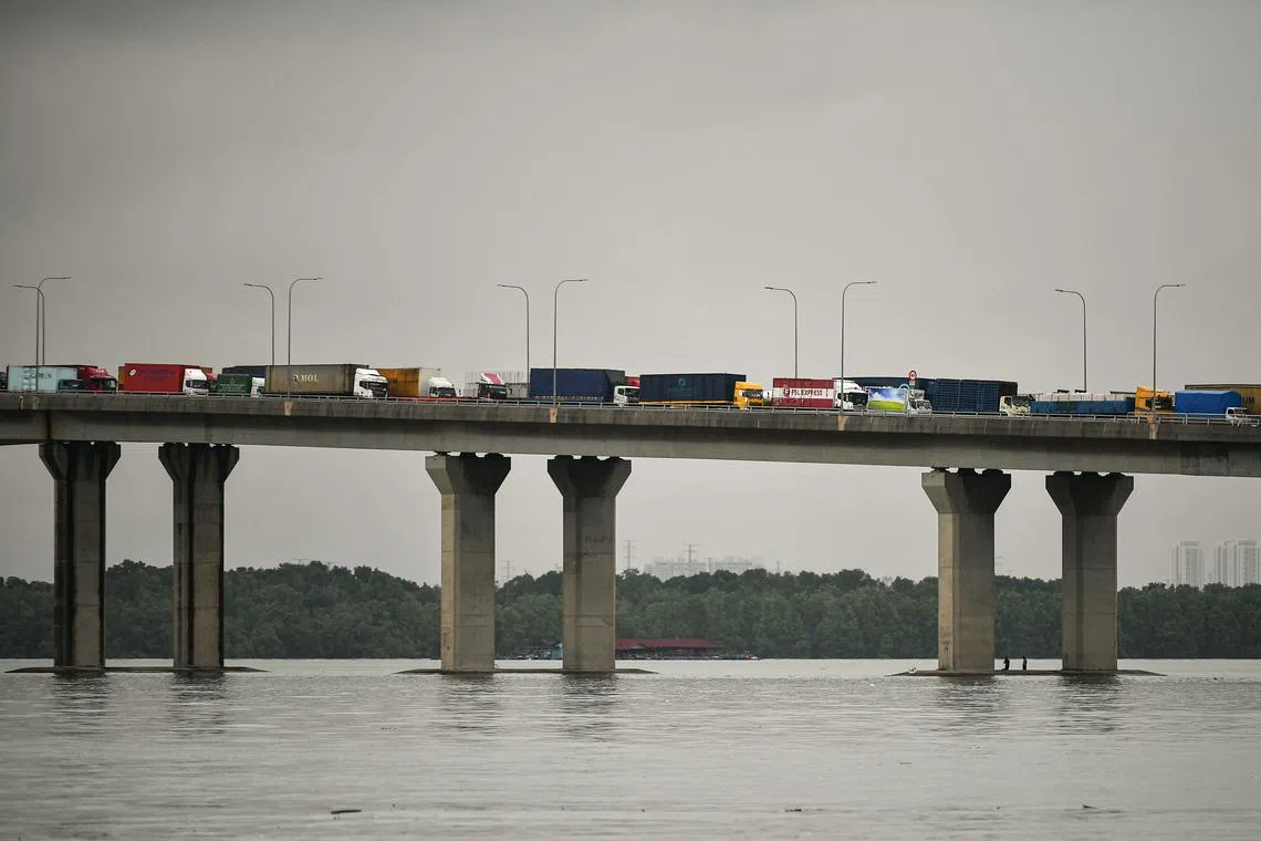 NEA said it has been monitoring the water quality along the Straits of Johor and near the incident site.