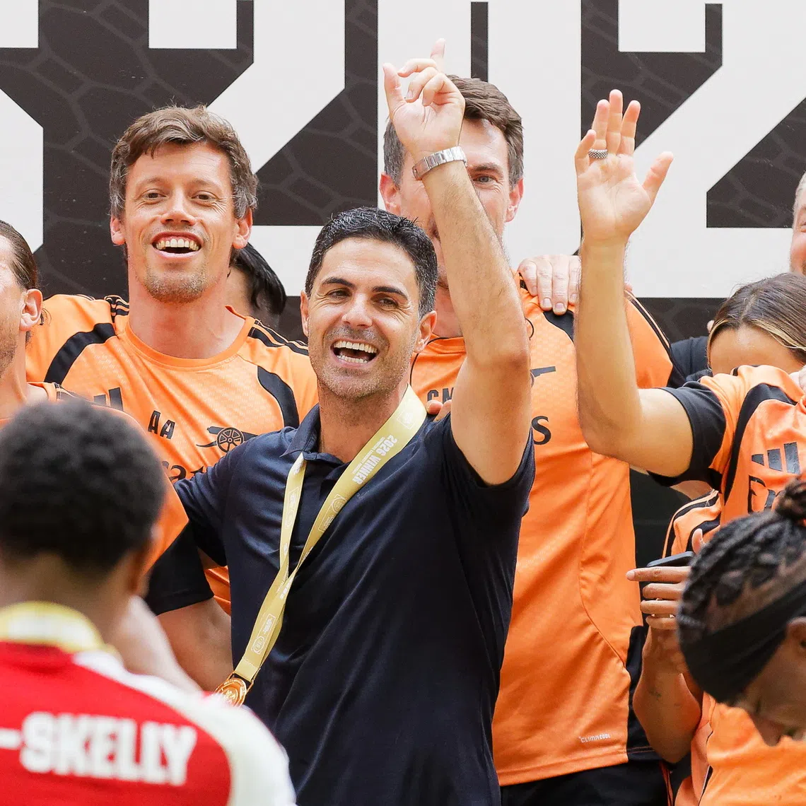 Mikel Arteta and his Arsenal team will also be aiming for Champions League glory this season.